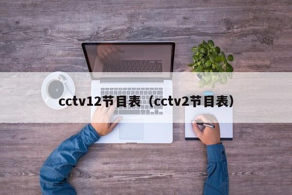 cctv12节目表（cctv2节目表）